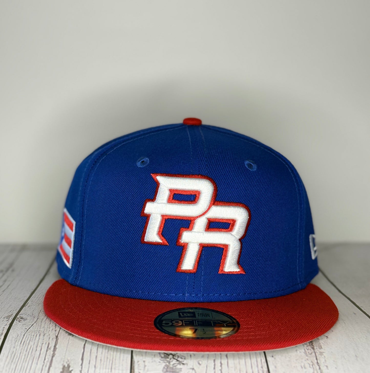 New Era 59FIFTY Puerto Rico WBC 2026 Fitted Hat – Royal/Red