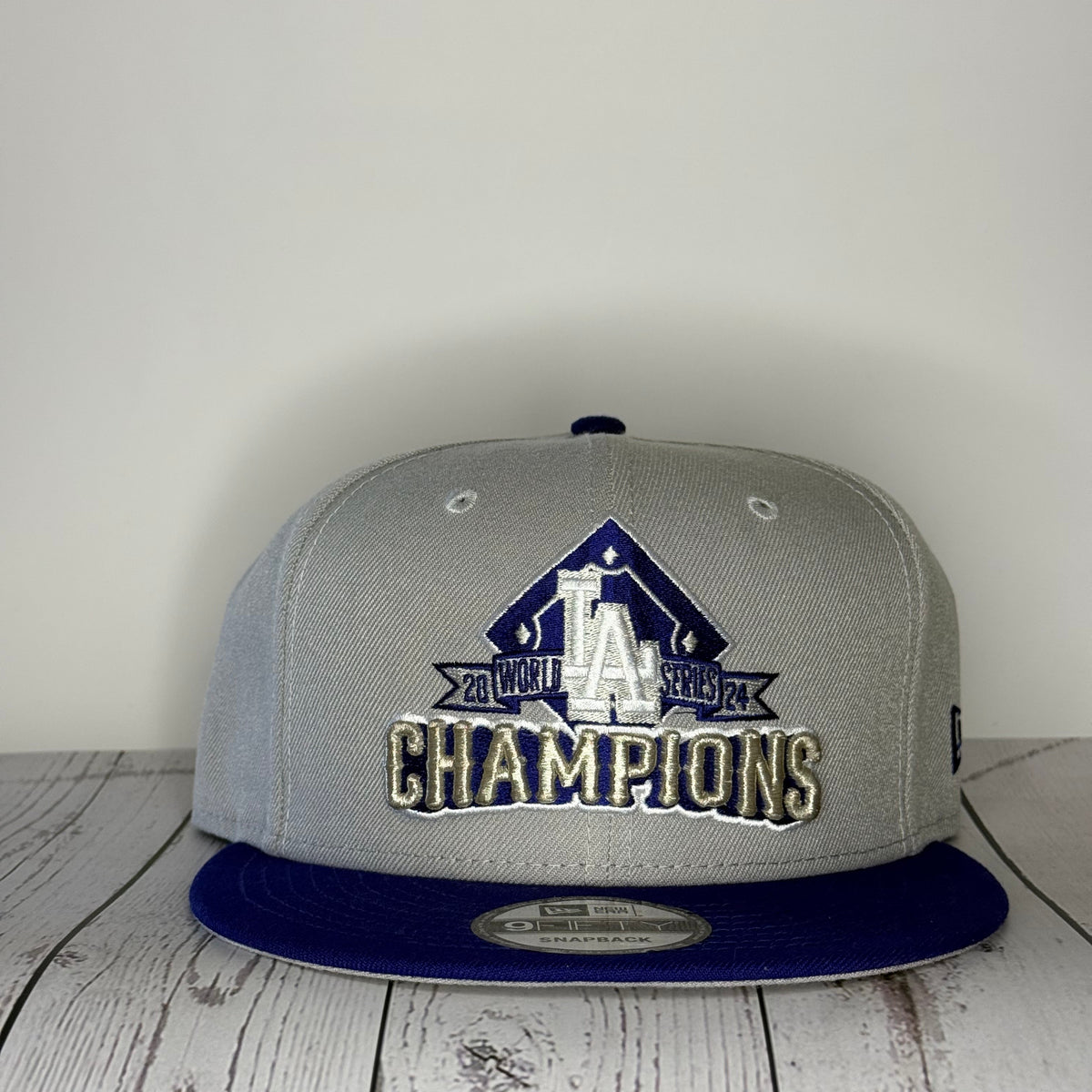 New Era 9Fifty A-Frame Los Angeles Dodgers 2024 World Series Champions Snapback