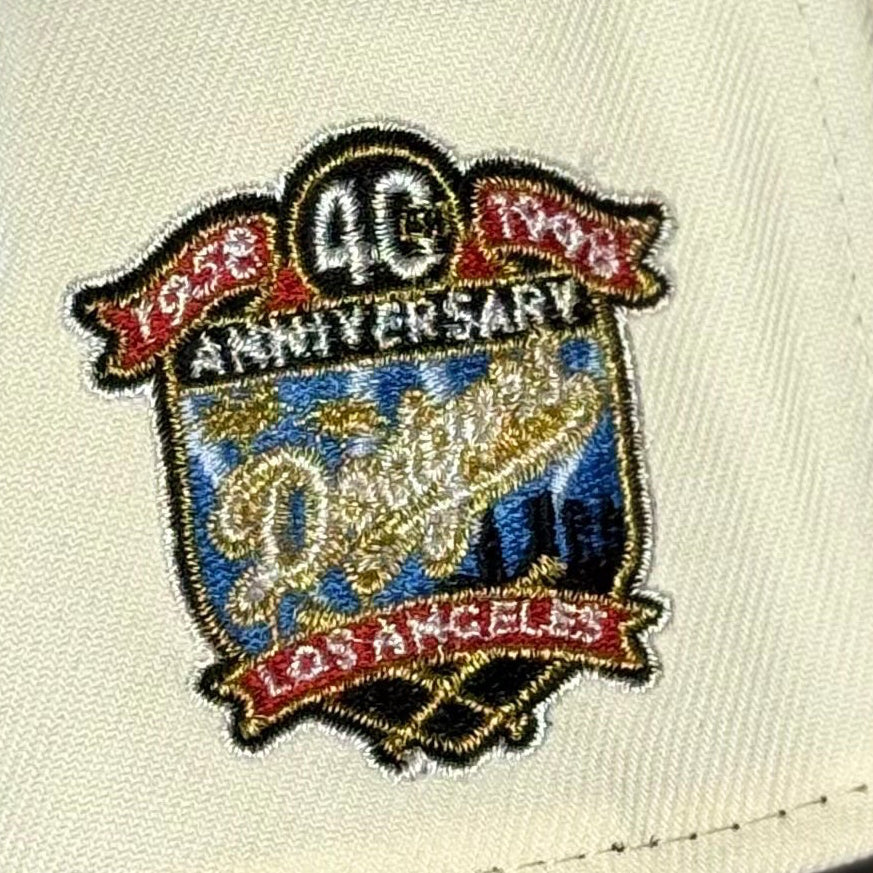 New Era 9FORTY A-Frame Los Angeles Dodgers Rose 40th Anniversary Patch Snapback