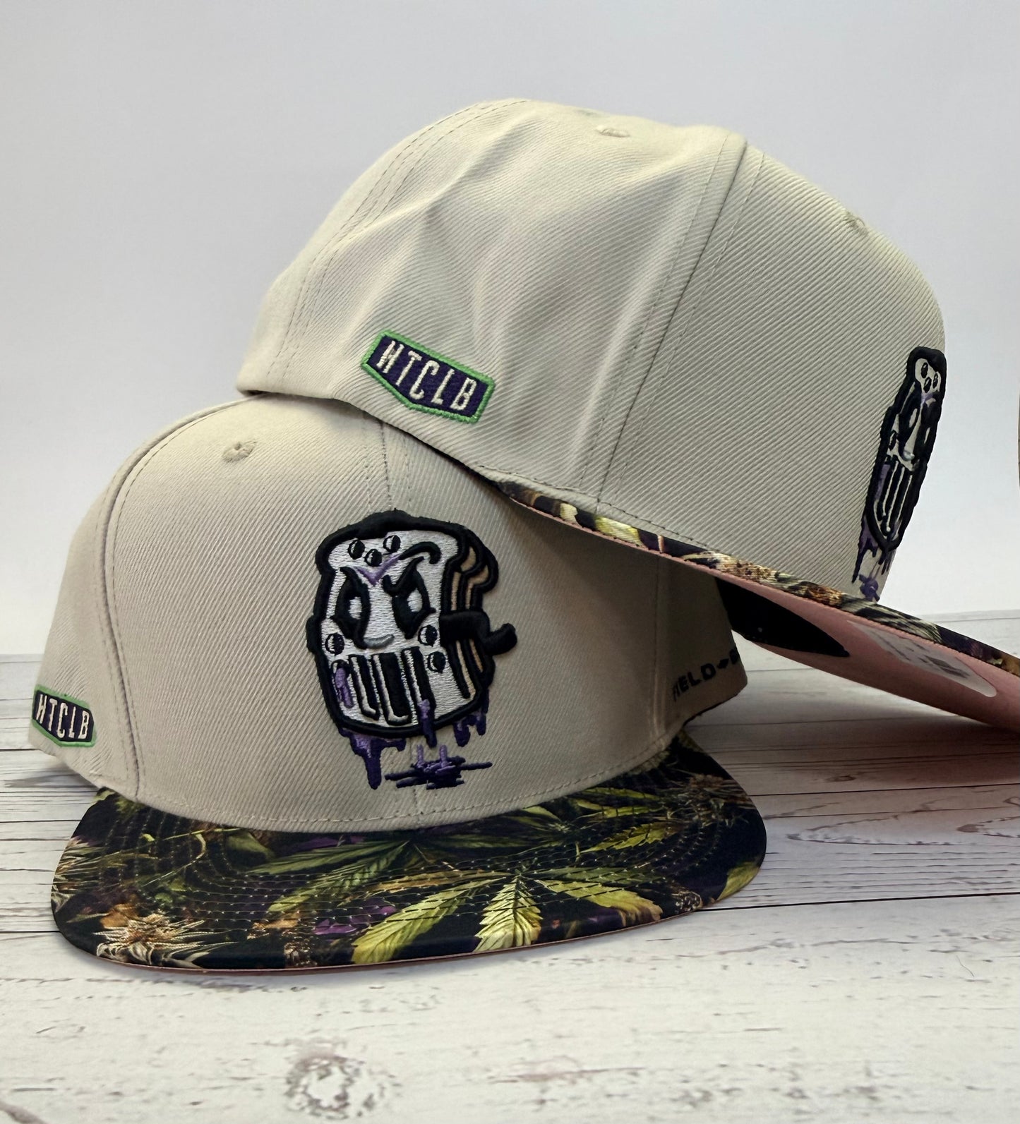 Field Grade PBJ Anthropomorphic Mask Hat Club Logo Patch Snapback Hat