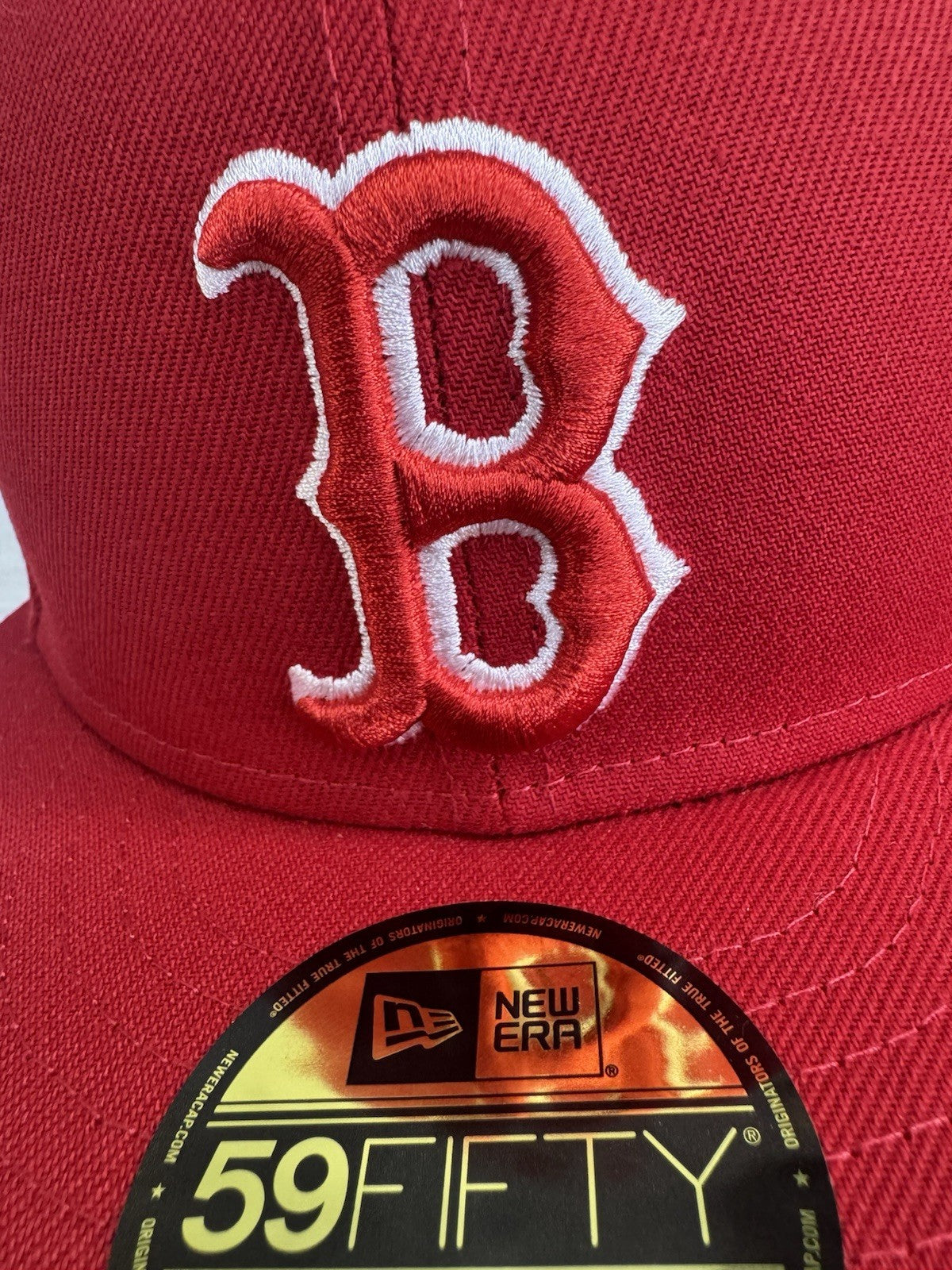 New Era 59Fifty Boston Red Sox Fitted 7 3/8 (Curved Visor)