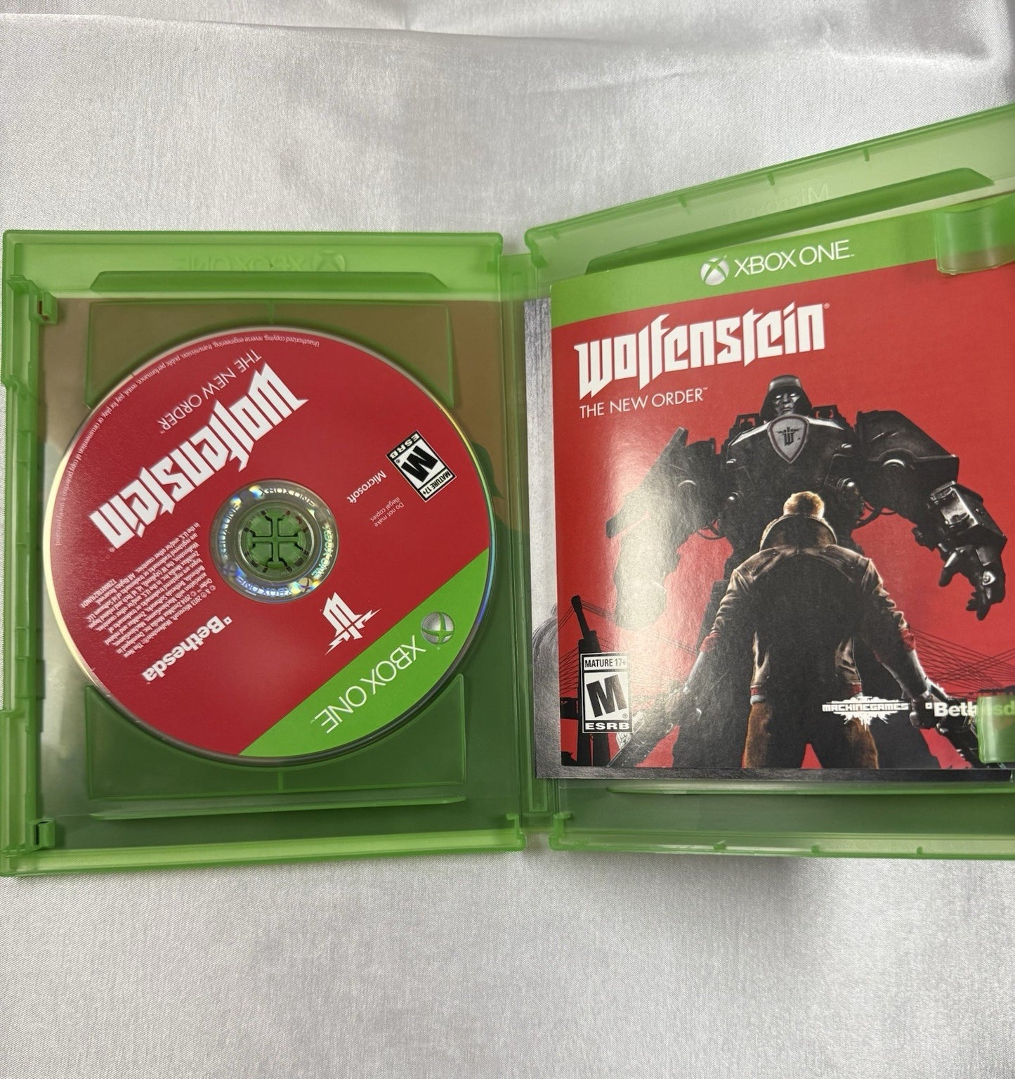 Wolfenstein: The New Order (Xbox One) | CIB | Tested & Working | Complete-In-Box