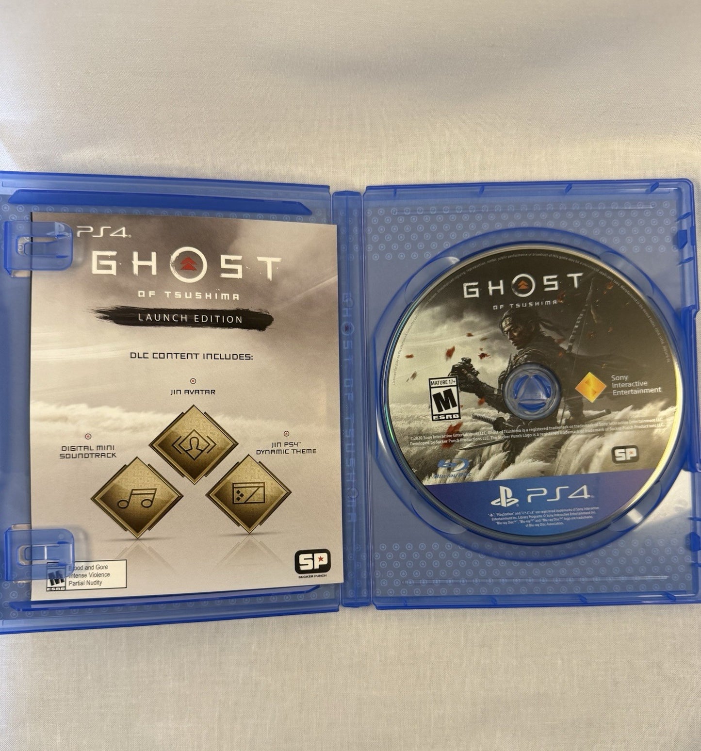 Ghost Of Tsushima Launch Editon - Sony PlayStation 4