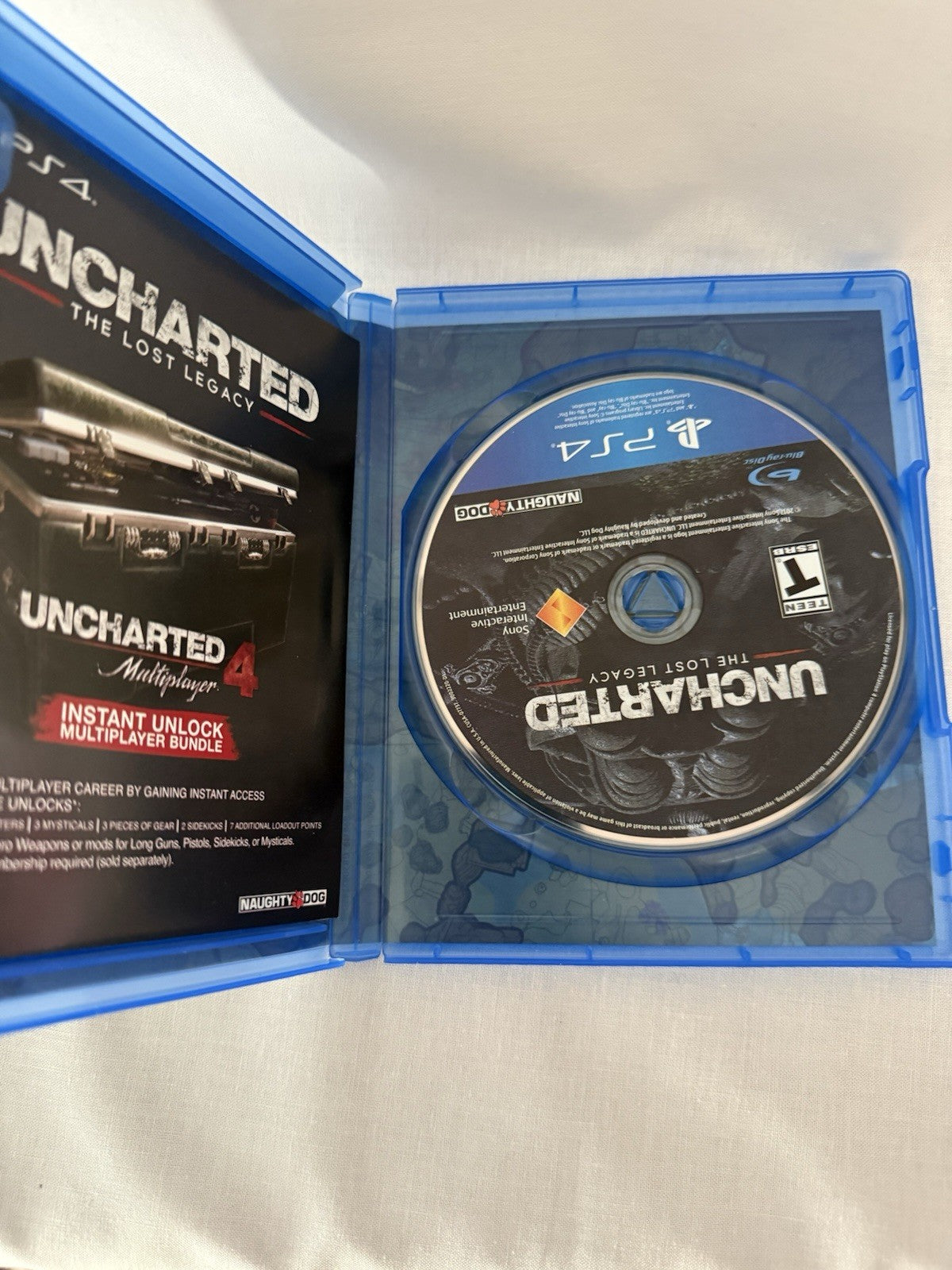 Uncharted: The Lost Legacy (PlayStation 4, 2017)