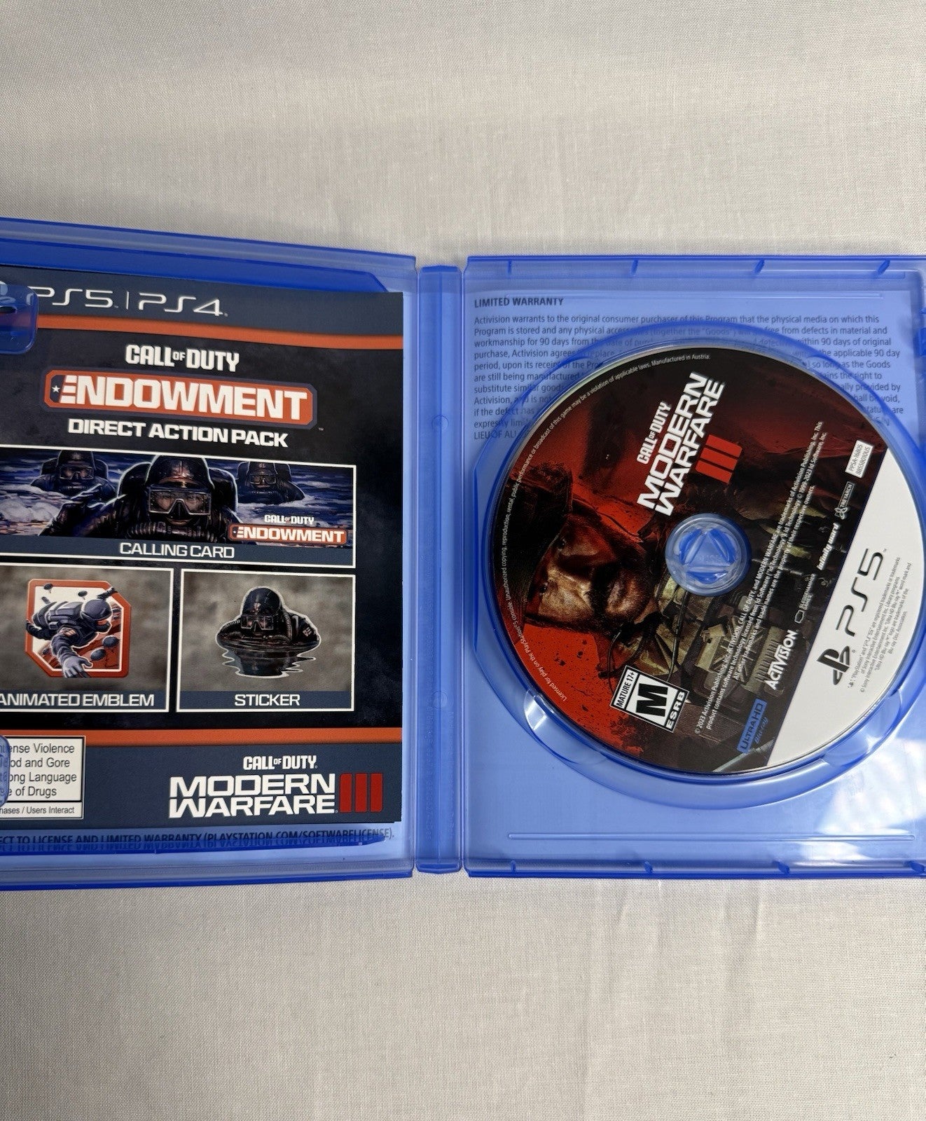 Call of duty Modern Wafare III - Sony PlayStation 5