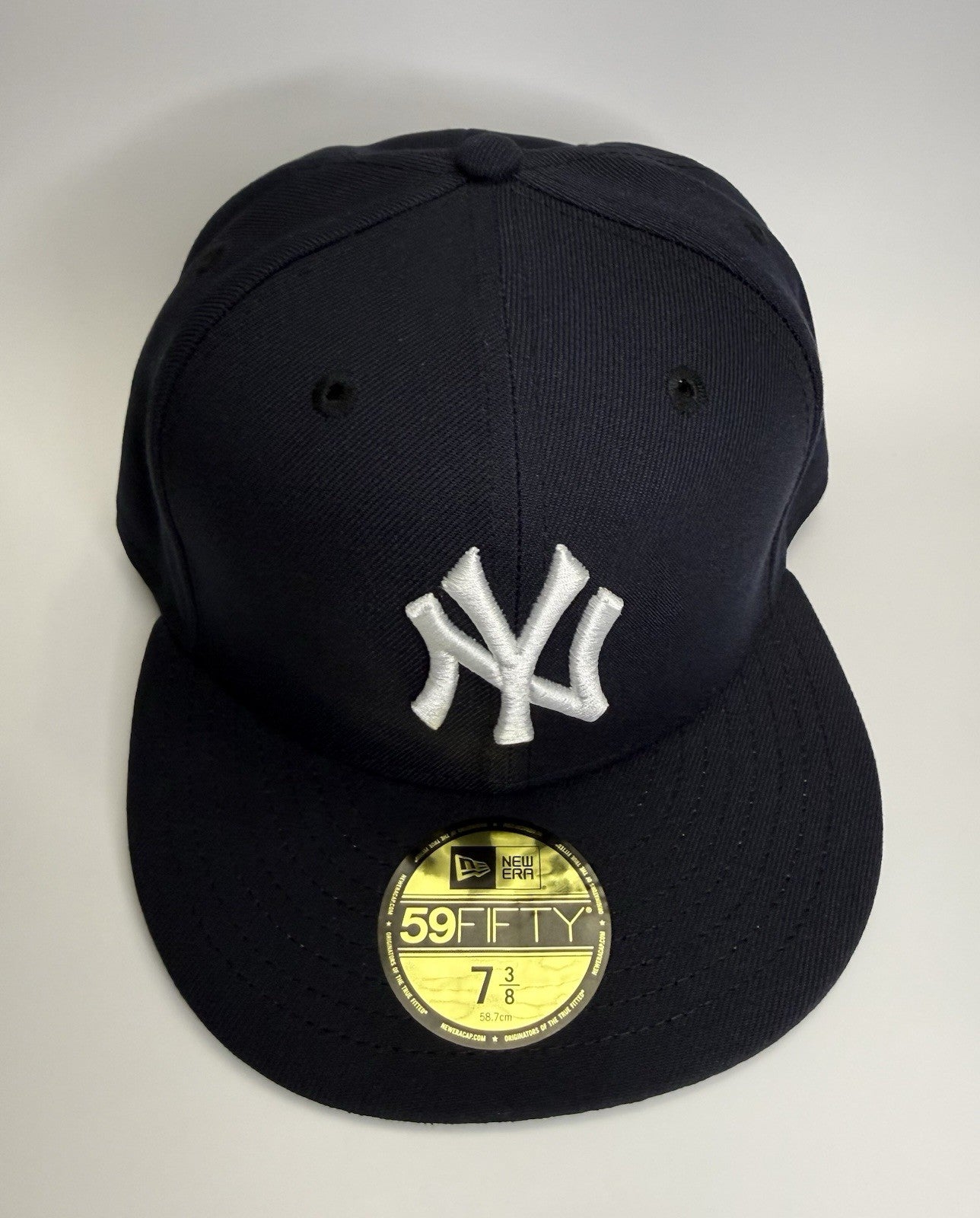 New Era 59FIFTY New York Yankees Pink UV Fitted Hat – Navy/White – Size 7 3/8