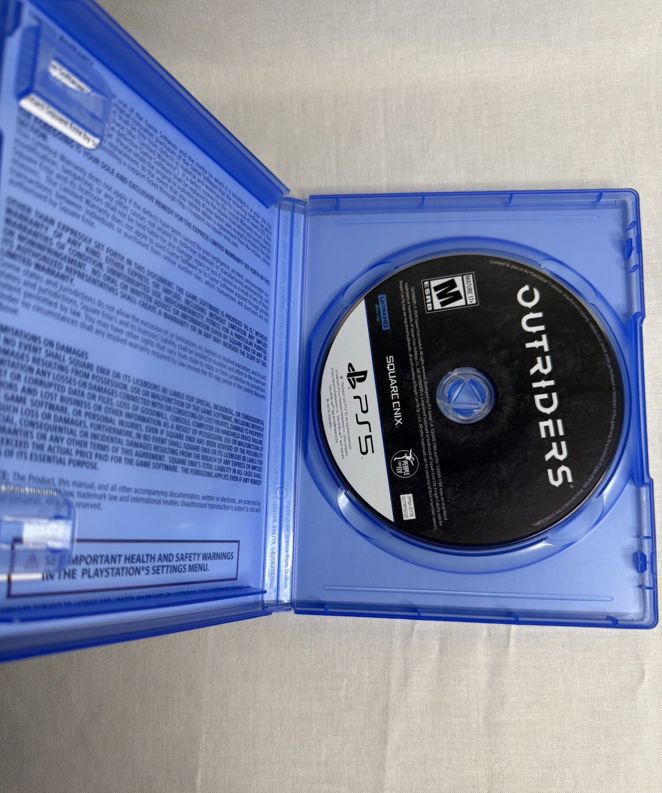 Outriders PS5 Game CIB Day One Edition Tested Working PlayStation 5
