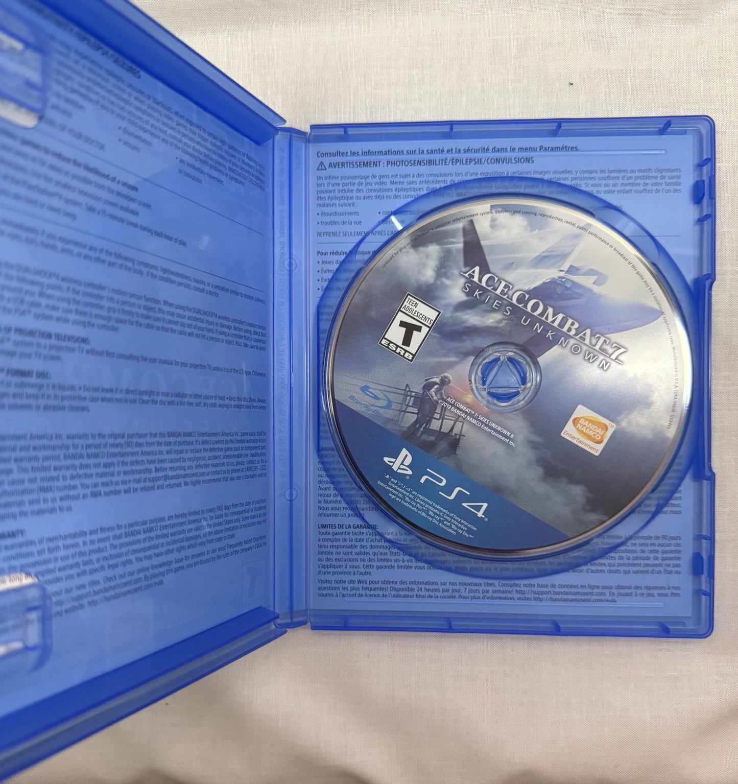 Ace Combat 7: Skies Unknown | PS4 VR Mode Included Used | Complete In Box (CIB)