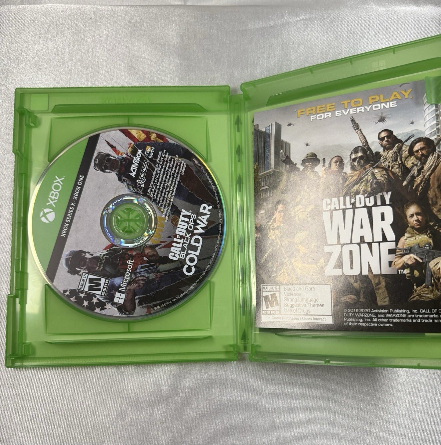 Call of Duty Black Ops Cold War Xbox Series X / Xbox One Game CIB Tested Working
