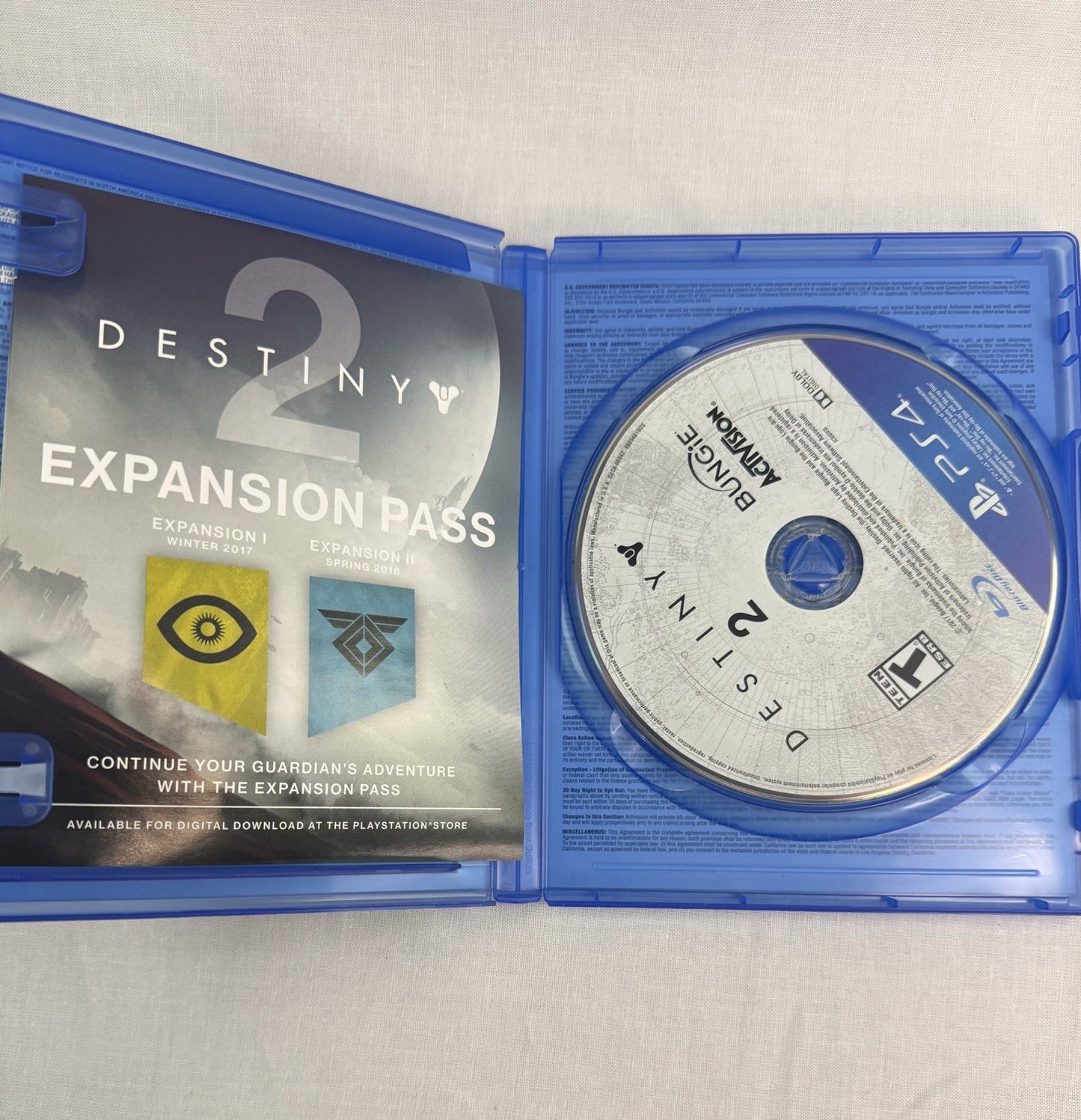 Destiny 2 PS4 CIB Complete Tested Bungie Activision