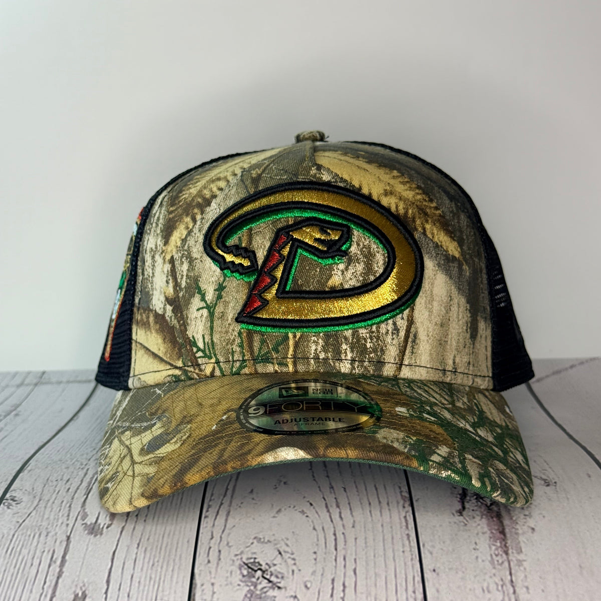 New Era 9Forty A-Frame Arizona Diamondbacks Inaugural Patch Snapback Rail D Hat