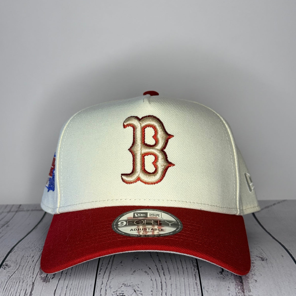 New Era 9FORTY A-Frame Boston Red Sox 1986 World Series Patch Snapback Hat