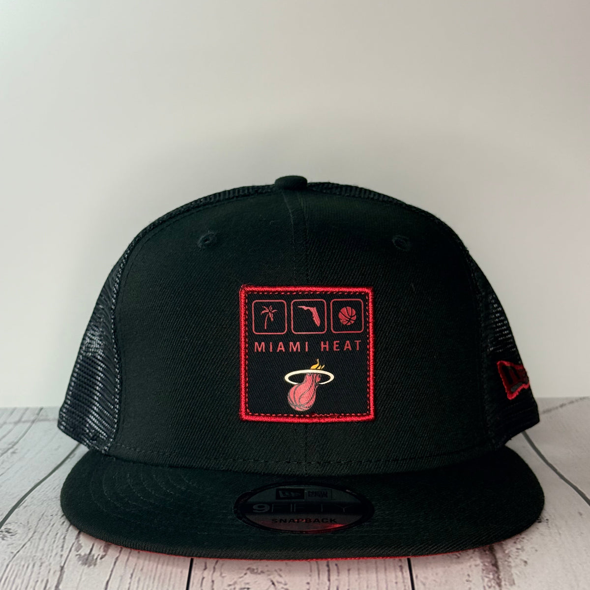 New Era 9FIFTY Miami Heat Snapback Adjustable