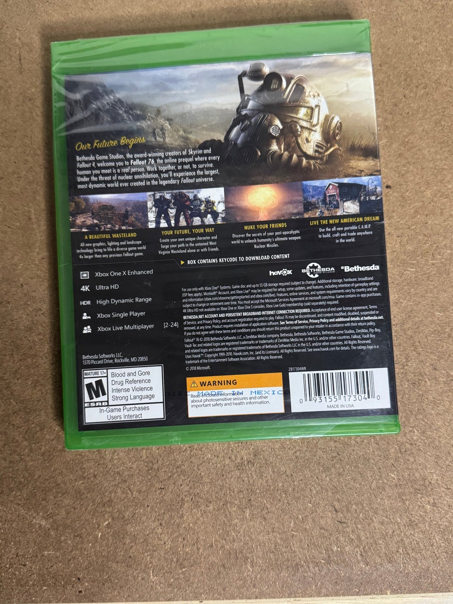 Fallout 76 Xbox One - ExclusiveCrowns