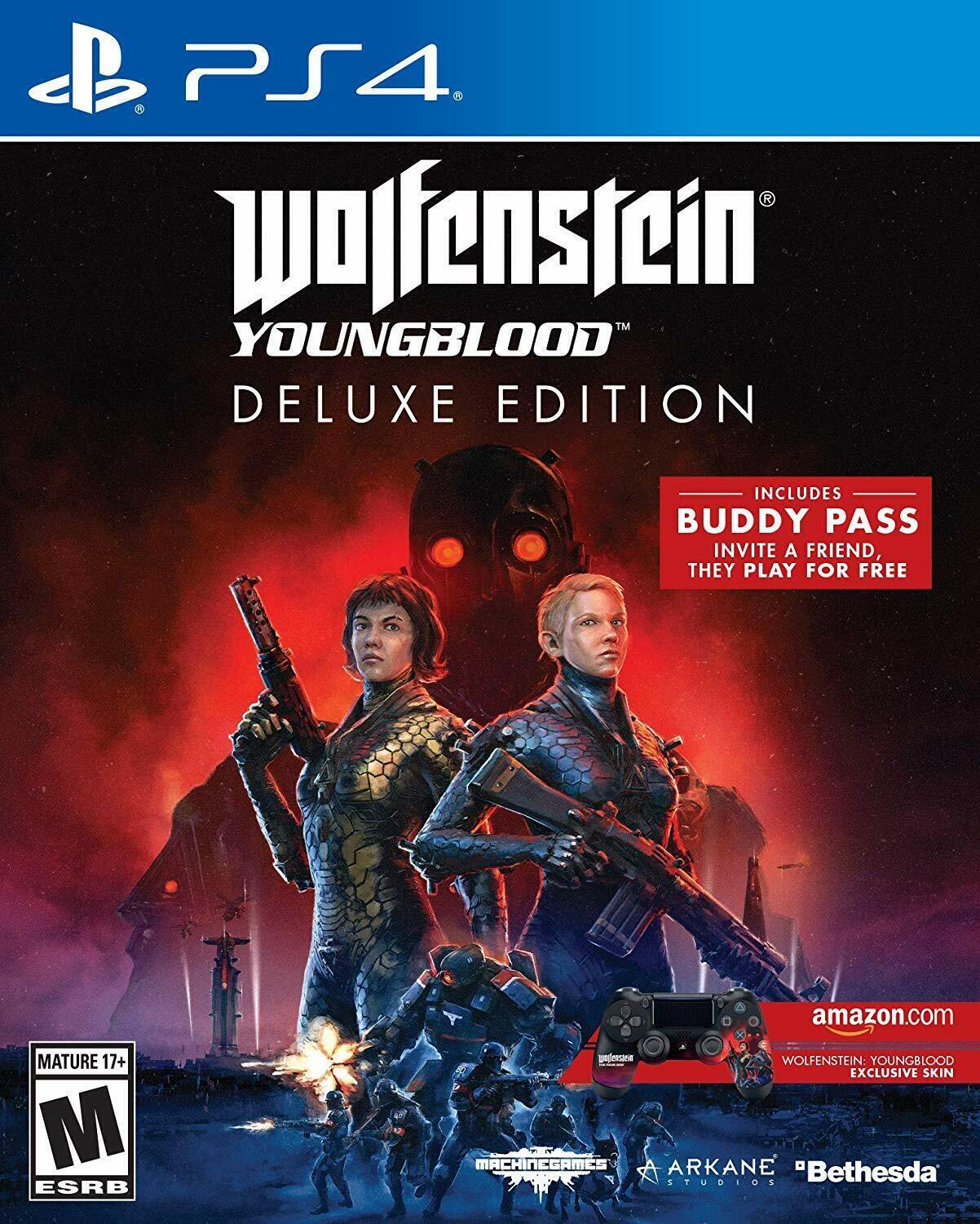 Wolfenstein Youngblood Deluxe Edition Bonus PS4 - Used