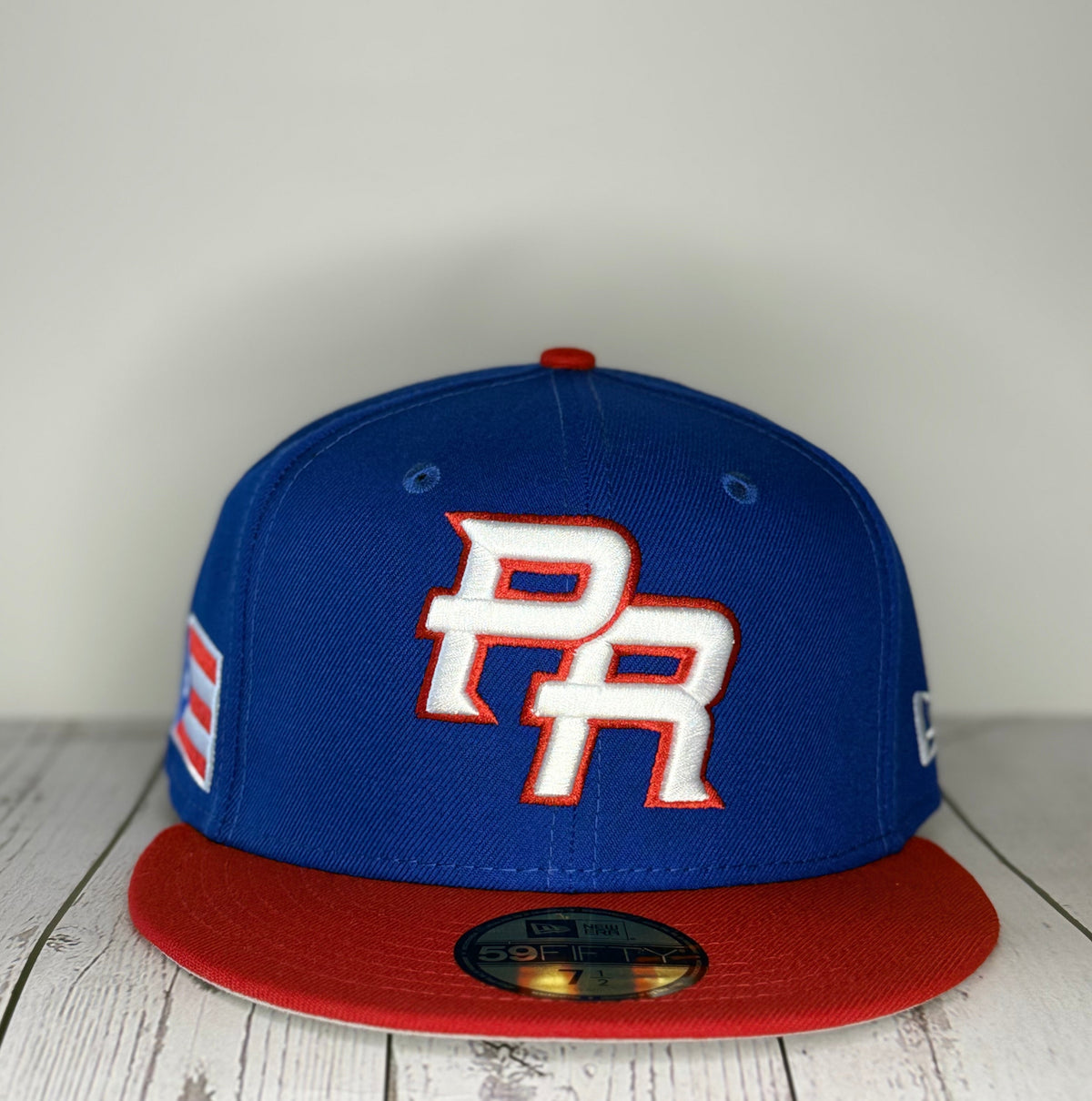 New Era 59FIFTY Puerto Rico WBC 2026 Fitted Hat – Royal/Red