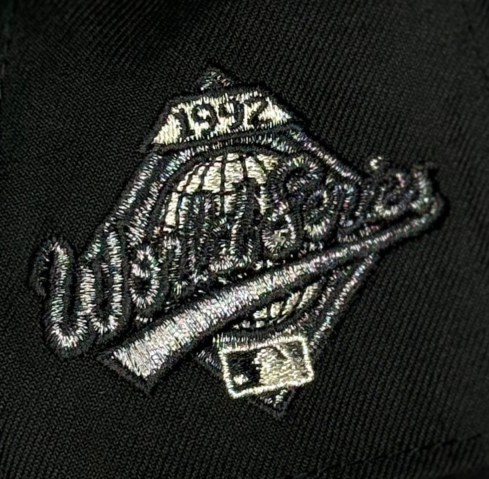 New Era 9FORTY Toronto Blue Jays Crown The City Liquid Titanium Adjustable Hat – Black/Black