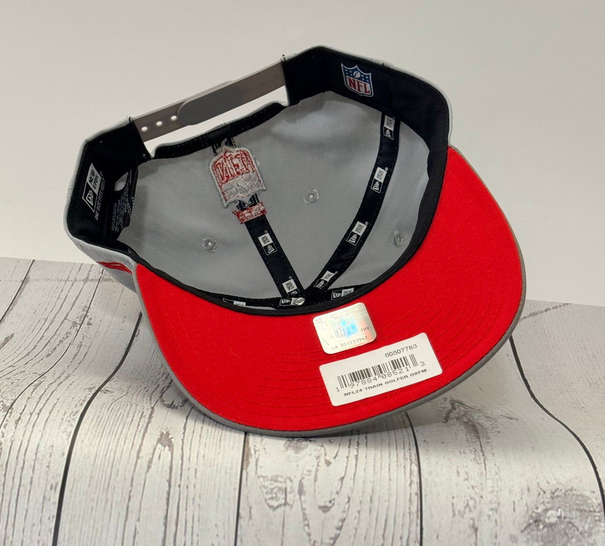 New England Patriots New Era 2024 NFL Training Camp Golfer Snapback Hat