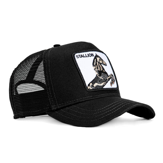 Goorin Bros Stallion Adjustable Trucker Snapback Hat - Black