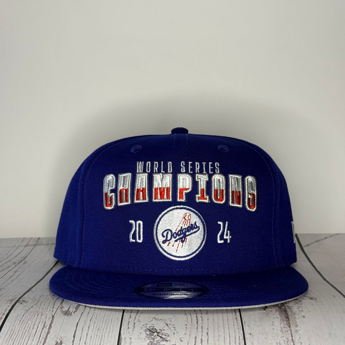 New Era 9Fifty A-Frame Los Angeles Dodgers 2024 World Series Champions Snapback