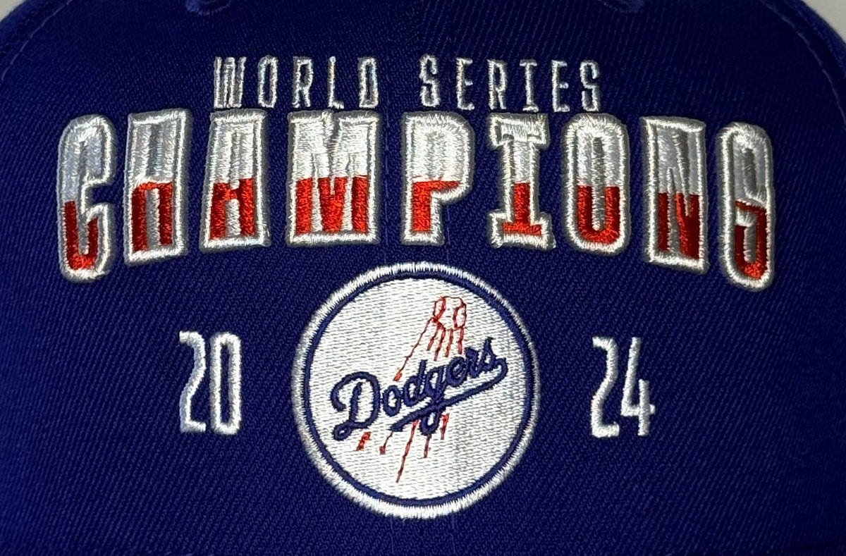 New Era 9Fifty A-Frame Los Angeles Dodgers 2024 World Series Champions Snapback