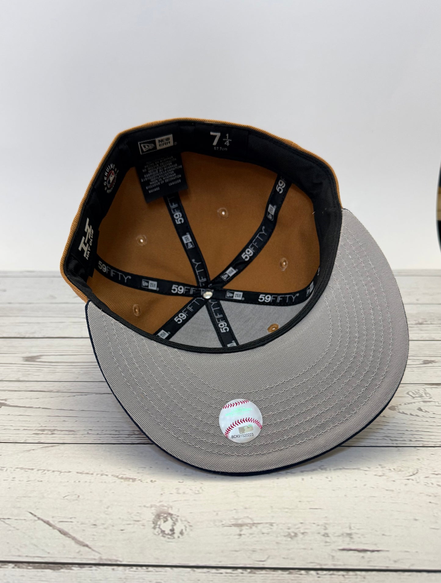 New Era 59 Fifty Los Angeles Angels Hat - Khaki, Navy