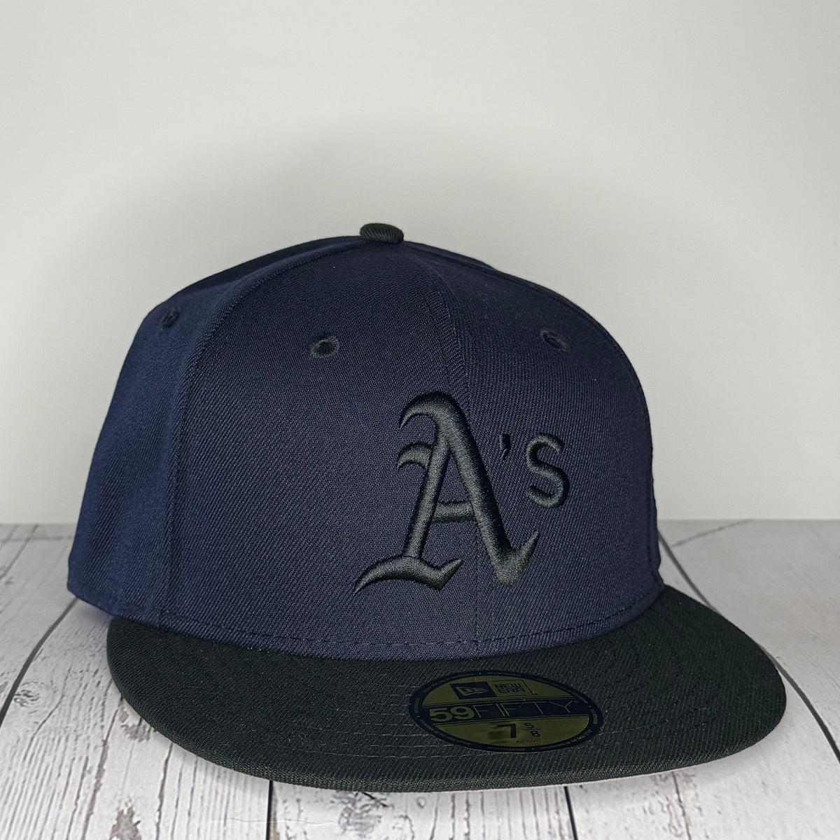 New Era 59Fifty Oakland Athletics Hat - Navy/Black