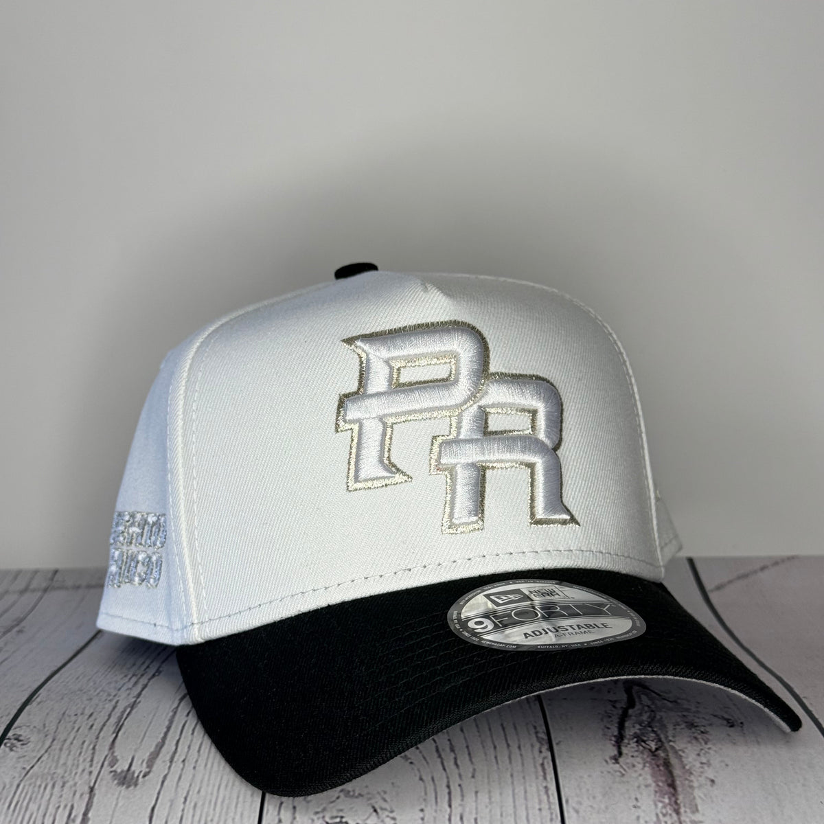 New Era 9FORTY Puerto Rico Crown the Country Adjustable - White/Black