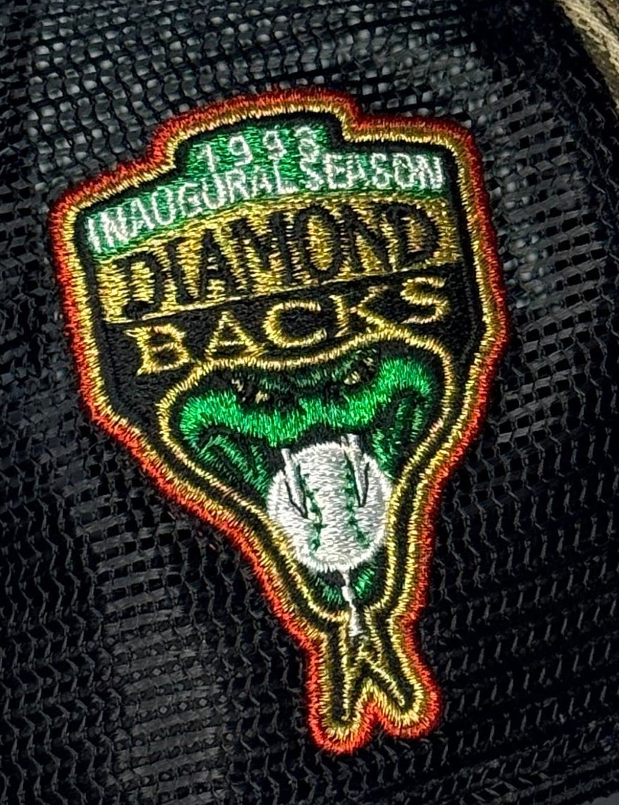 New Era 9Forty A-Frame Arizona Diamondbacks Inaugural Patch Snapback Rail D Hat