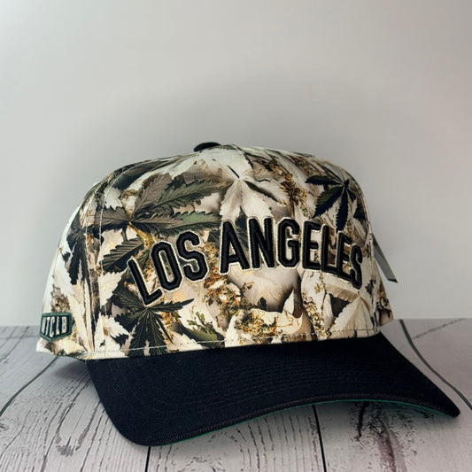Field Grade Los Angeles Hat Club Logo Patch Snapback - Adjustable