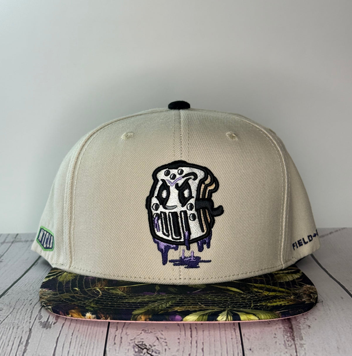 Field Grade PBJ Anthropomorphic Mask Hat Club Logo Patch Snapback Hat