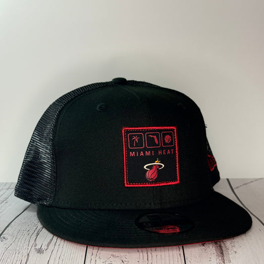 New Era 9FIFTY Miami Heat Snapback Adjustable