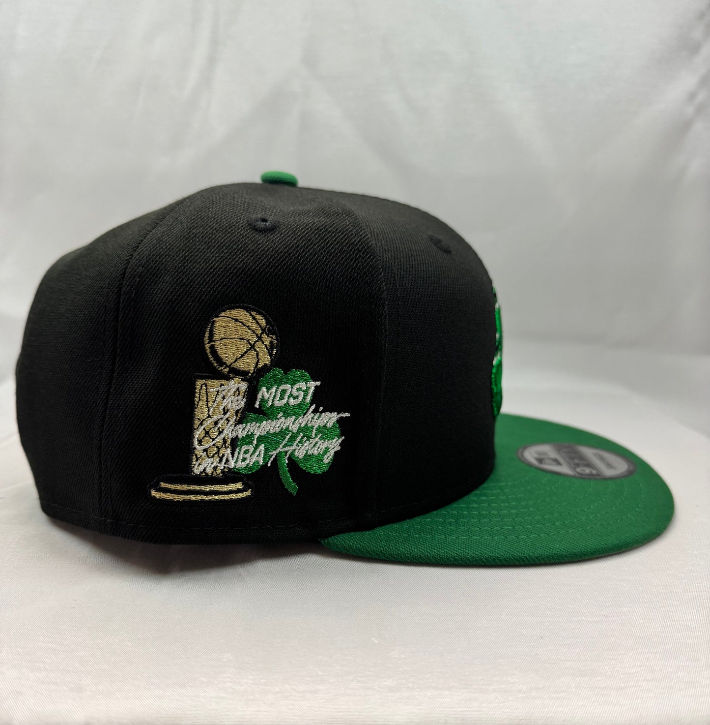 New Era 9FIFTY Snapback – Boston Celtics – Most Champions in NBA History side patch