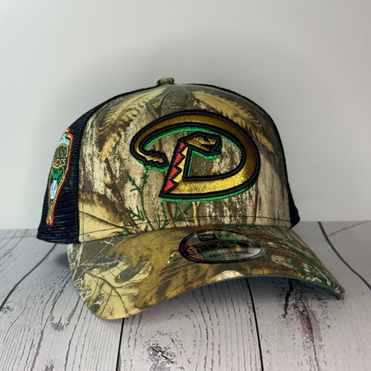 New Era 9Forty A-Frame Arizona Diamondbacks Inaugural Patch Snapback Rail D Hat