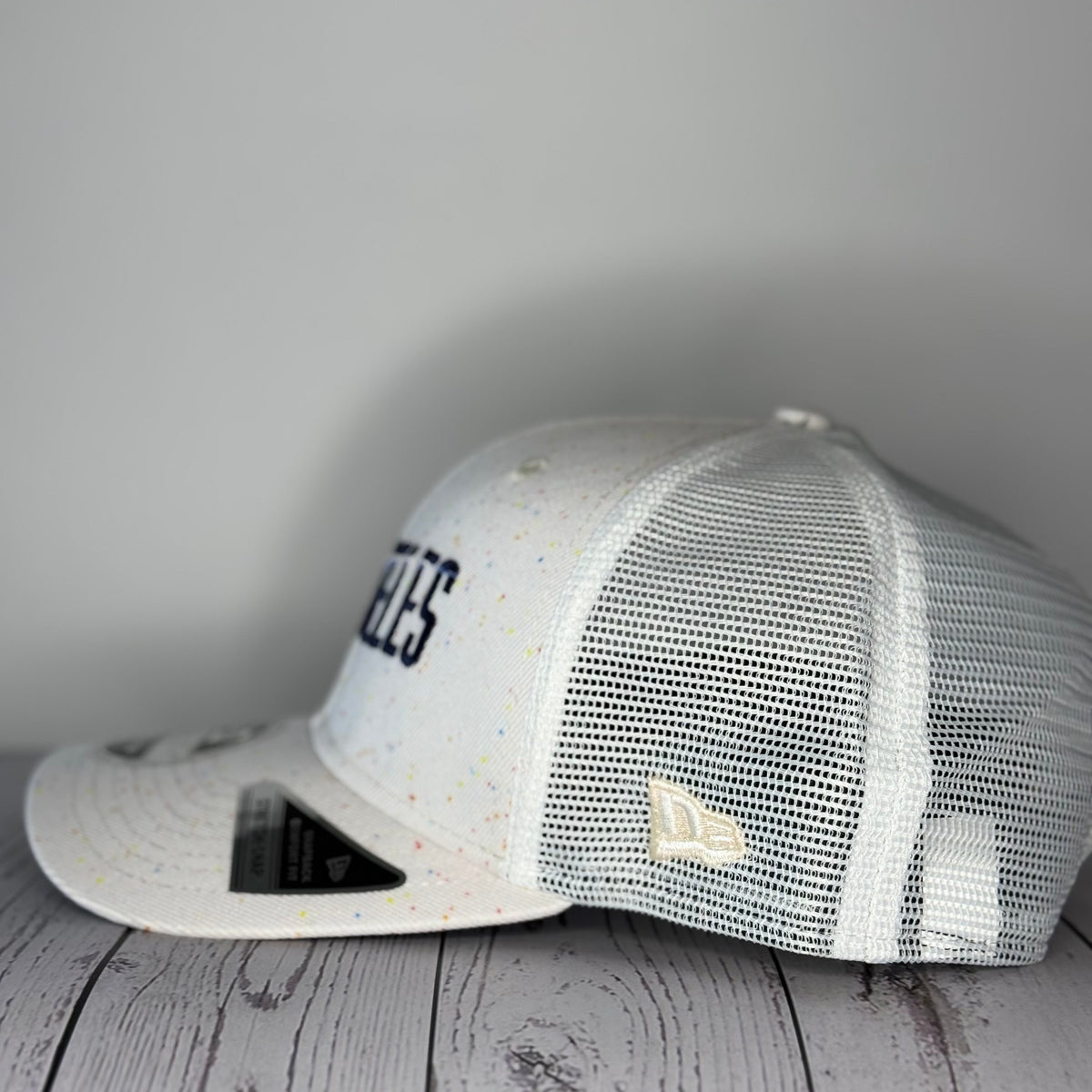 New Era 9Seventy Los Angeles Dodgers 2024 City Connect Speckle Snapback Trucker