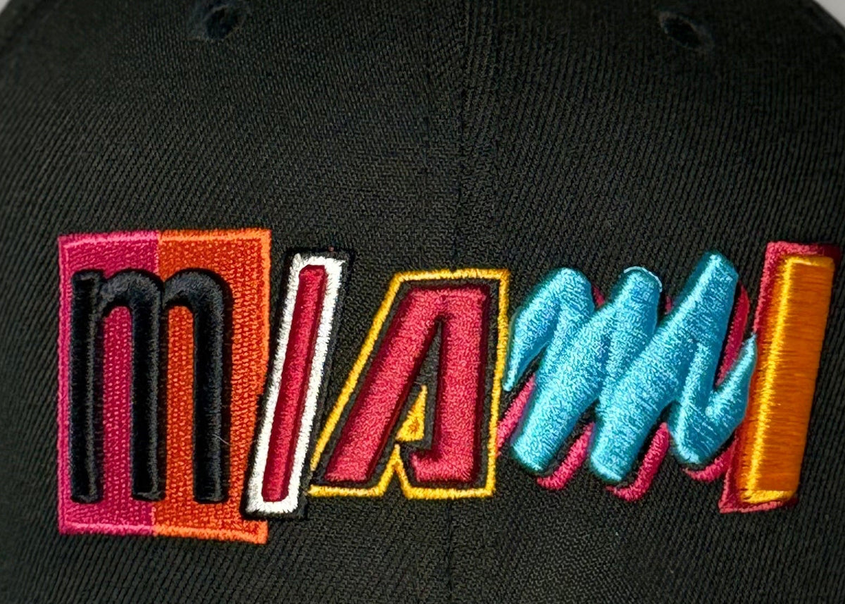 New Era 59FIFTY 2022 Miami Heat City Edition Fitted Hat