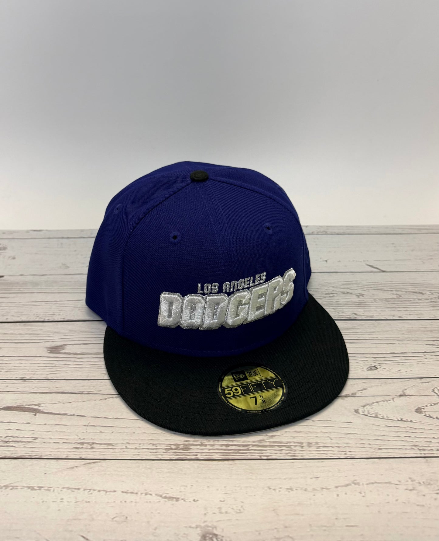 New Era 59Fifty Los Angeles Dodgers Shadow Hat - Royal, Black