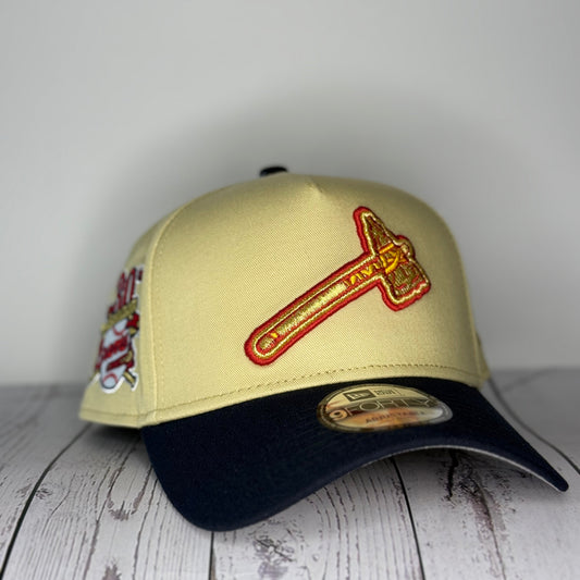 New Era 9FORTY Atlanta Braves Vegas Pop Adjustable Hat