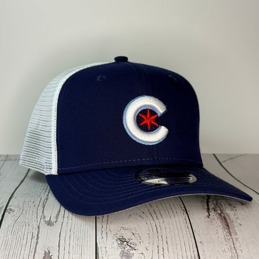New Era 9Seventy Chicago Cubs “2021 City Connect” Snapback Navy/White