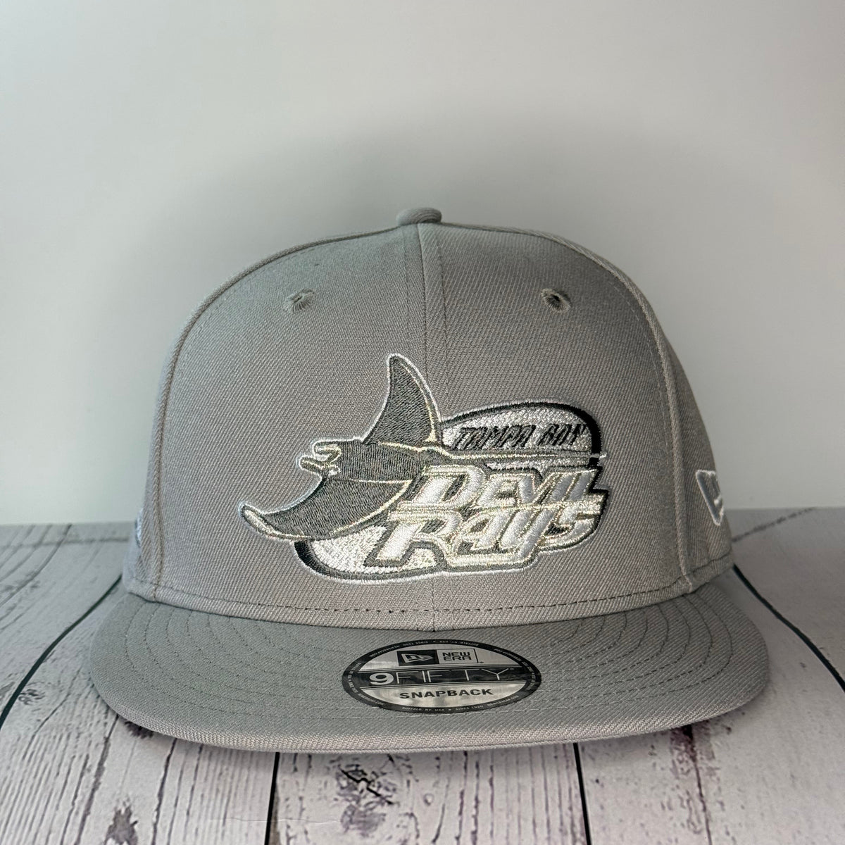 Tampa Bay Rays Devil Rays New Era 9FIFTY Gray Snapback Hat
