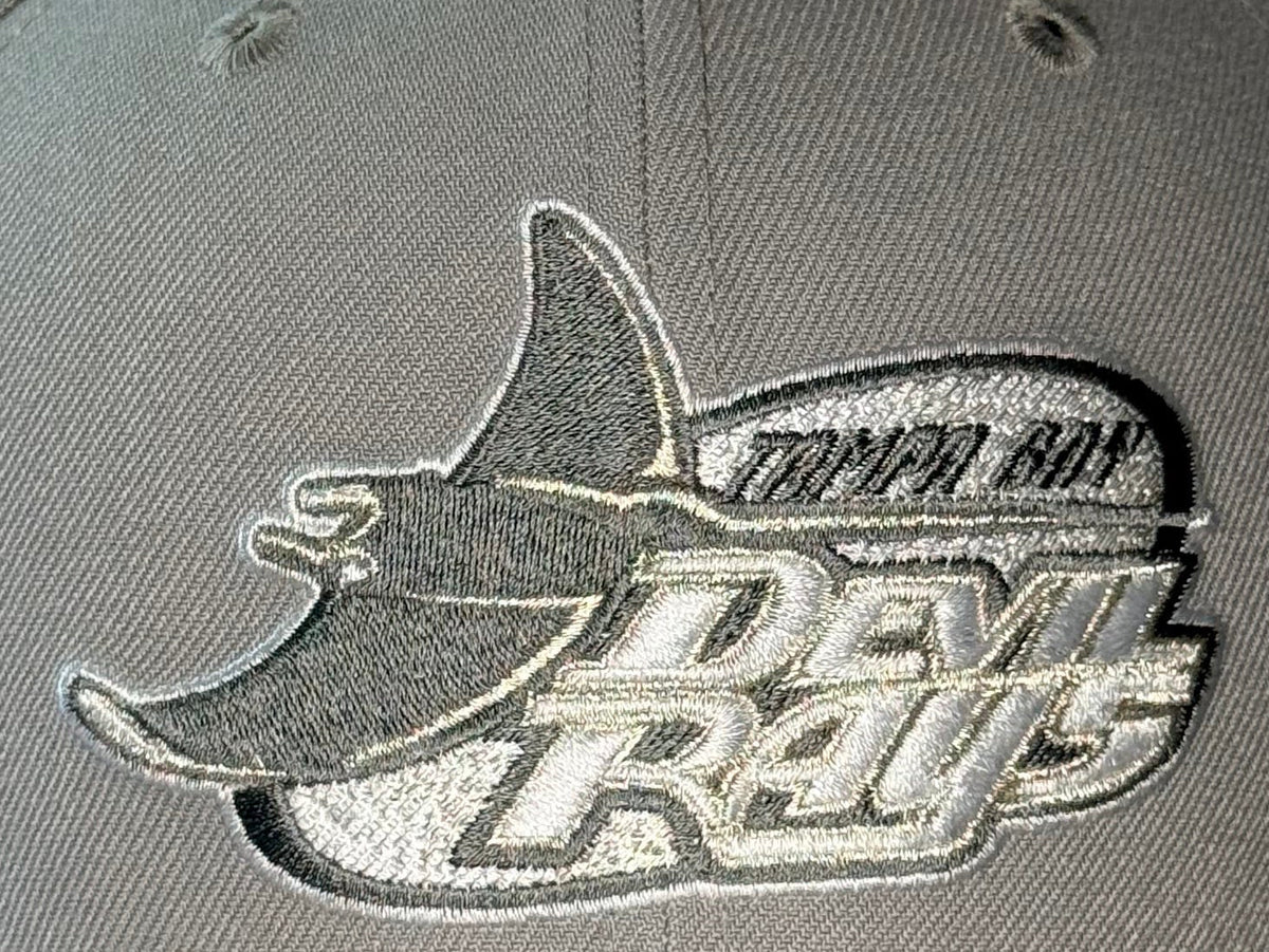 Tampa Bay Rays Devil Rays New Era 9FIFTY Gray Snapback Hat
