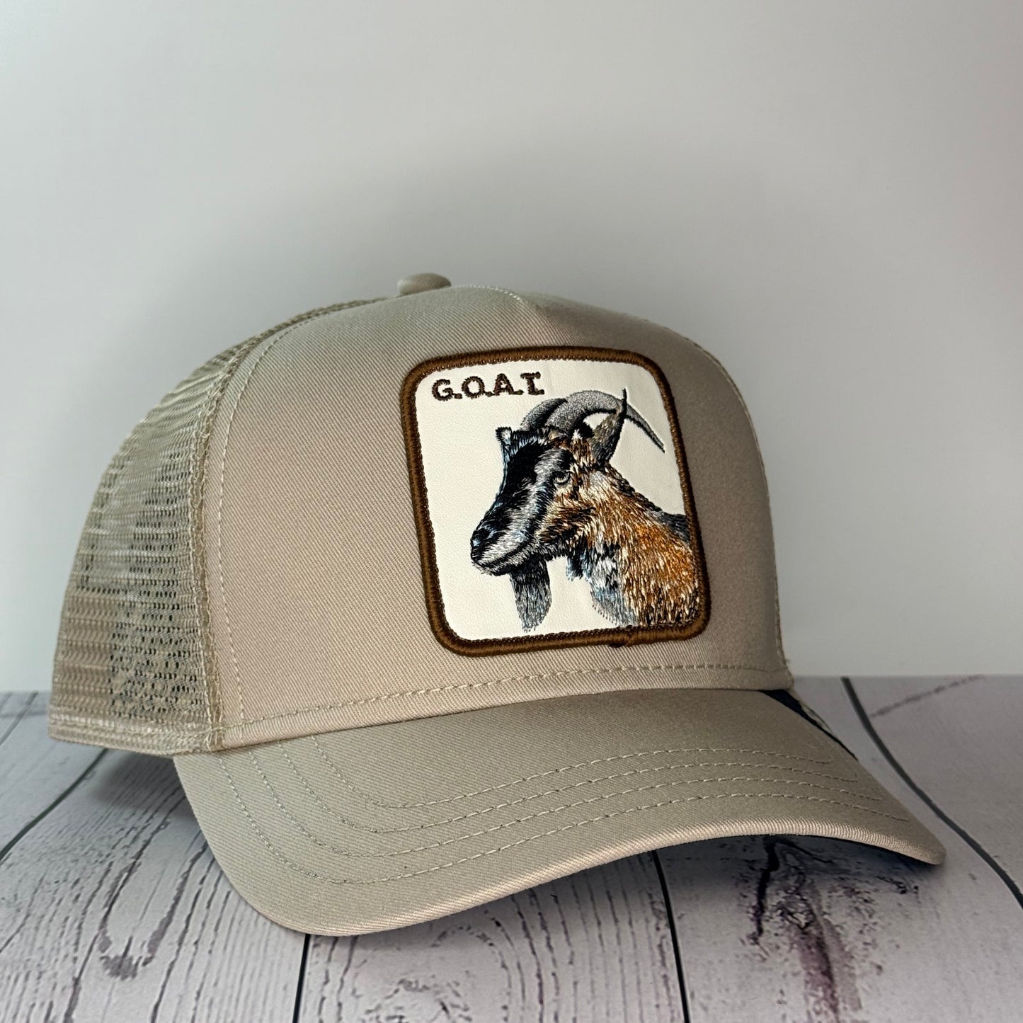Goorin Bros The G.O.A.T Trucker Hat - Adjustable Snapback
