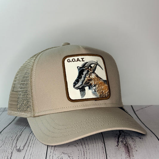 Goorin Bros The G.O.A.T Trucker Hat - Adjustable Snapback