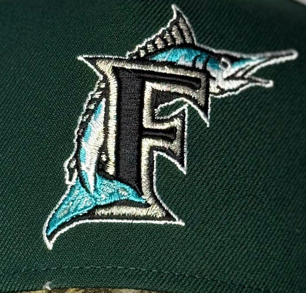 New Era 9Forty A-FrameRealtree Visor Miami Marlins 1997 World Series PatchSnapback Hat