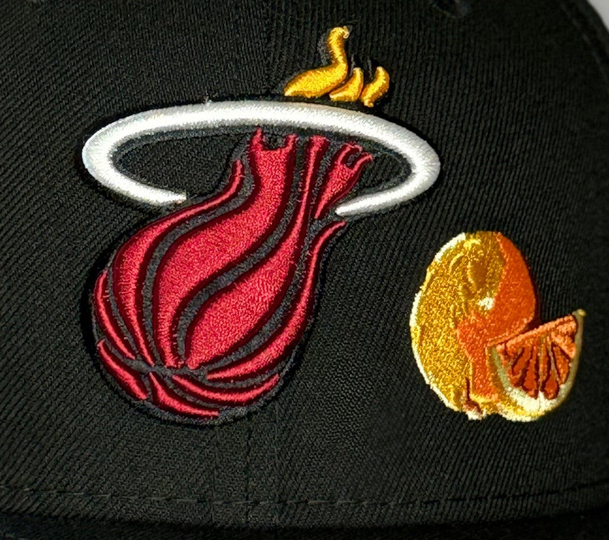 New Era 59FIFTY Miami Heat Fitted Hat - Brand New – Missing Gold Sticker