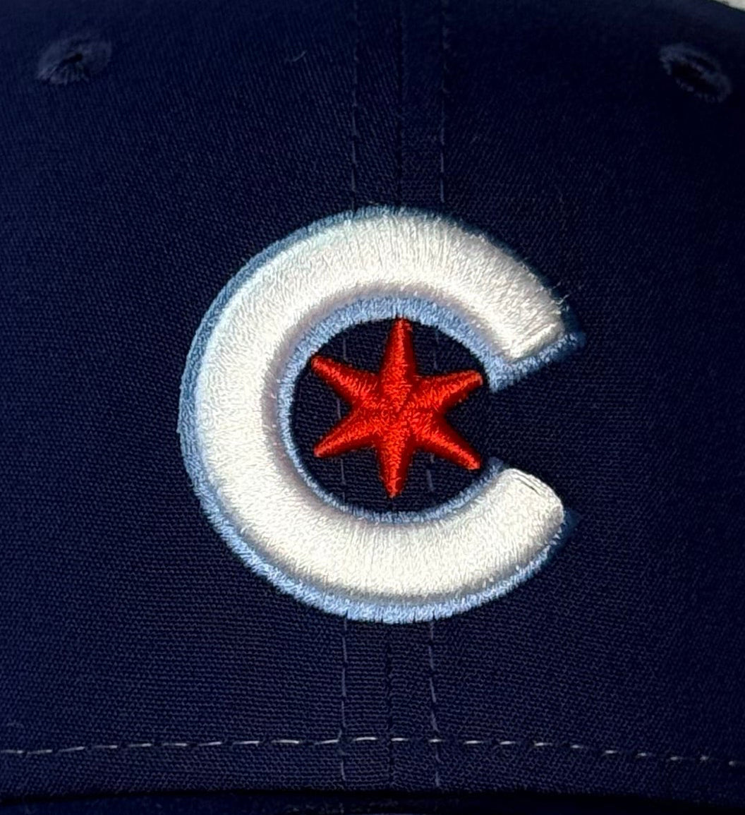 New Era 9Seventy Chicago Cubs “2021 City Connect” Snapback Navy/White