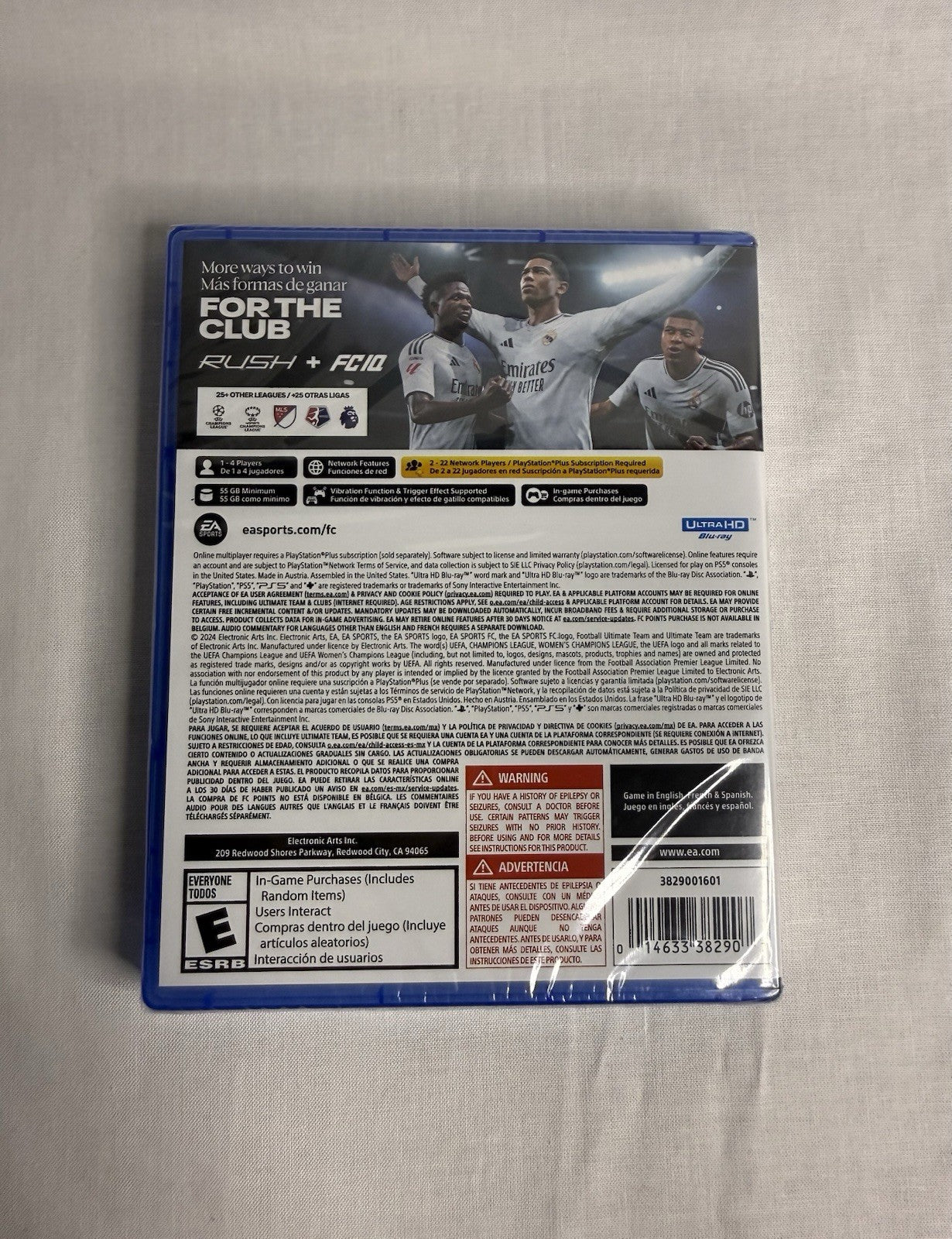 EA Sports FC 25 PS5 Brand New Sealed Soccer Game FIFA Replacement FC25