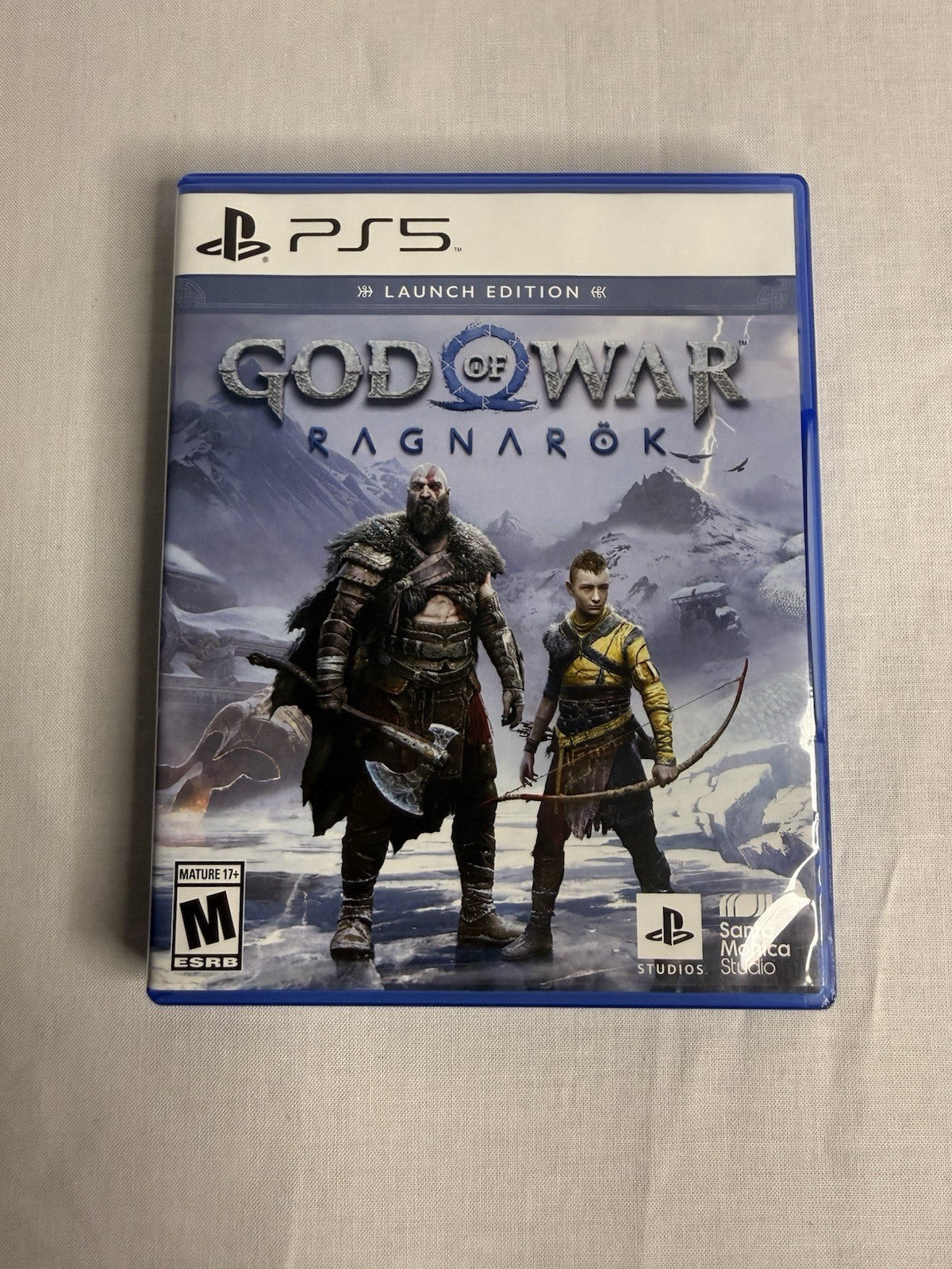 God of War Ragnarök PS5 Game CIB Tested Working PlayStation 5
