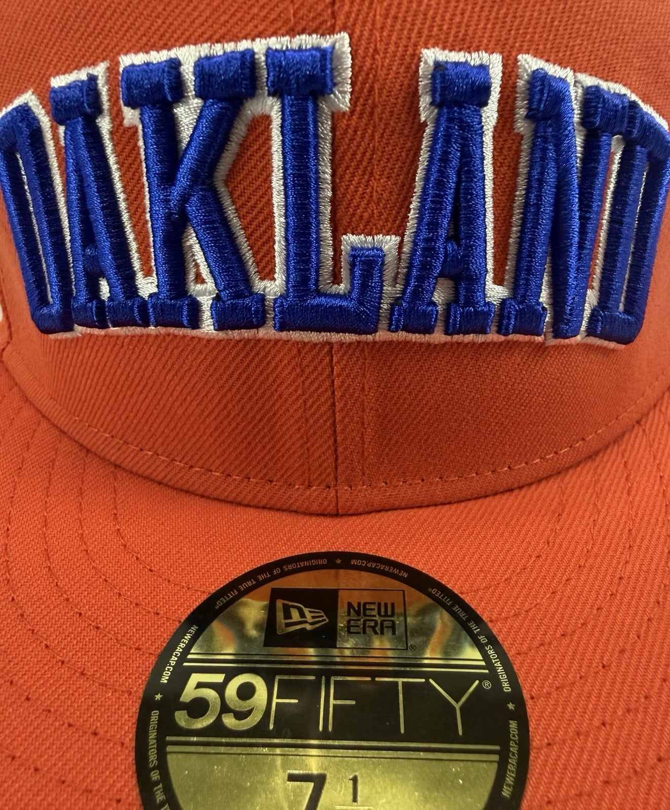 New Era 59FIFTY Oakland Athletics Fitted 7 1/8