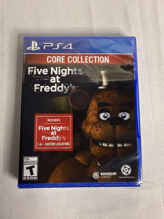 Five Nights at Freddy's Core Collection PS4 New Sealed FNAF 1-4 Sister Location